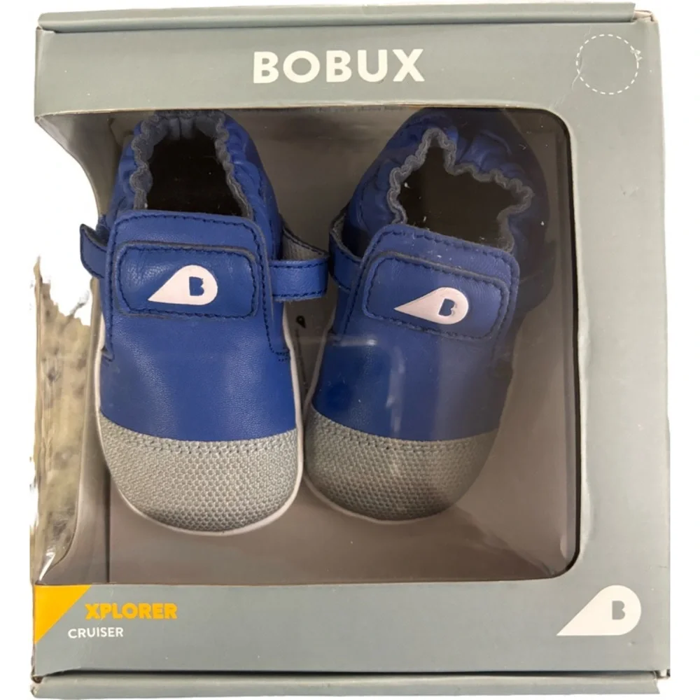 Bobux Step Up  Xplorer Origin Cruiser Sapphire  Size 3 US baby NEW IN BOX